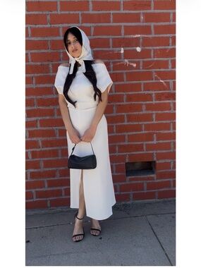 Proenza Schouler | Dresses | Proenza Schouler White Label Rumbled Button  Front Dress Size 8 | Poshmark